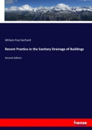 Cover von Recent Practice in the Sanitary Drainage of Buildings