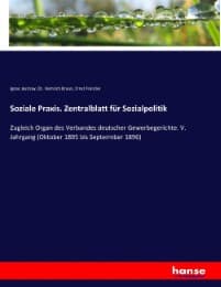 Cover von Soziale Praxis. Zentralblatt für Sozialpolitik