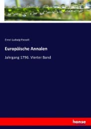 Cover von Europäische Annalen