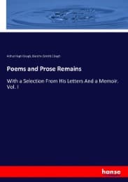 Cover von Poems and Prose Remains