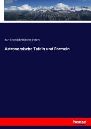 Cover von Astronomische Tafeln und Formeln