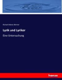 Cover von Lyrik und Lyriker