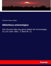 Cover von Bibliotheca entomologica