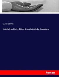 Cover von Historisch-politische Blätter für das katholische Deutschland