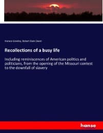 Cover von Recollections of a busy life