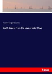 Cover von South Songs: From the Lays of Later Days