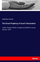 Cover von The Great Prophecy of Israel's Restoration