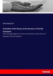 Cover von An Outline of the History of the Literature of the Old Testament