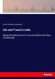 Cover von Life and Travel in India