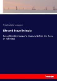Cover von Life and Travel in India