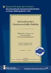 Cover von Zeitschrift über den Fronten 1916
