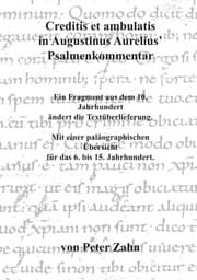 Cover von Creditis et ambulatis in Augustinus Aurelius' Psalmenkommentar