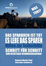 Cover von Das Sparbuch ist tot - es lebe das Sparen