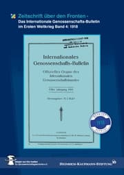 Cover von Zeitschrift über den Fronten