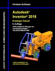 Cover von Autodesk Inventor 2018 - Einsteiger-Tutorial