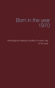 Cover von Born in the year 1970