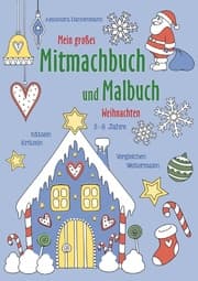 Cover von Mein großes Mitmachbuch und Malbuch - Weihnachten