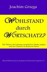 Cover von Wohlstand durch Wortschatz?