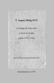 Cover von P. August Hättig SVD