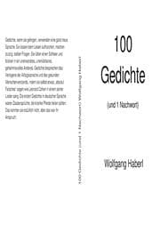 Cover von 100 Gedichte (und 1 Nachwort)