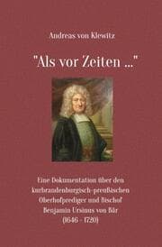 Cover von 'Als vor Zeiten ...'