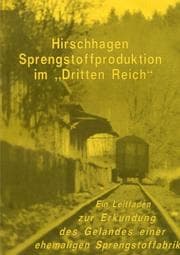Cover von Hirschhagen - Sprengstoffproduktion im 'Dritten Reich'