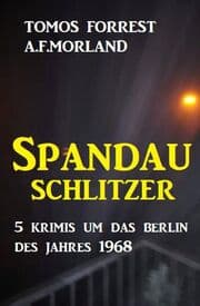 Cover von Spandau-Schlitzer: 5 Krimis um das Berlin des Jahres 1968