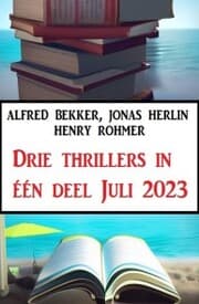 Cover von Drie thrillers in één deel Juli 2023