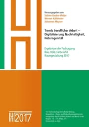 Cover von Trends beruflicher Arbeit - Digitalisierung, Nachhaltigkeit, Heterogenität