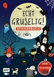 Cover von Echt gruselig! Das Stickerbuch: über 200 Sticker - mit LEUCHT-Effekt