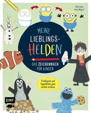 Cover von Meine Lieblingshelden - Das Zeichenbuch für Kinder