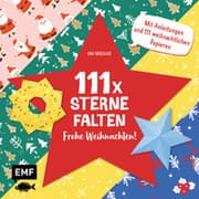 Cover von 111 x Sterne falten - Frohe Weihnachten!