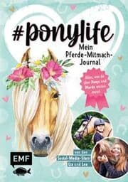 Cover von ponylife - Mein Pferde-Mitmach-Journal von den Social-Media-Stars Lia und Lea
