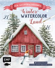 Cover von Mein Adventskalender-Buch: Winter-Watercolor-Land