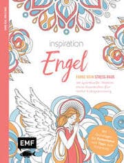 Cover von Inspiration Engel - 50 spirituelle Motive zum Ausmalen für mehr Entspannung