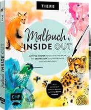 Cover von Malbuch Inside Out: Watercolor Tiere