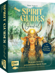 Cover von Orakel-Kartenset: Spirit Guides - 49 Energiekarten mit Begleitbuch