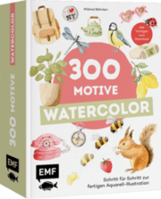 Cover von 300 Motive - Watercolor