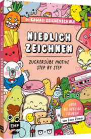 Cover von Die Kawaii-Zeichenschule - Step by Step niedliche Motive zeichnen