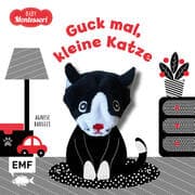Cover von Kontrastbuch für Babys: Guck mal, kleine Katze