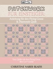 Cover von Anleitung für den Flying Geese & Diamonds Quilt
