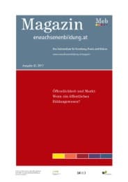 Cover von Öffentlichkeit und Markt: Wozu ein öffentliches Bildungswesen?