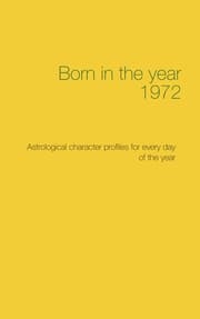 Cover von Born in the year 1972