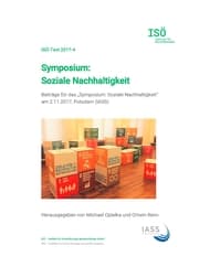 Cover von Symposium: Soziale Nachhaltigkeit