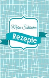 Cover von Rezeptbuch zum Eintragen