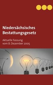 Cover von Niedersächsisches Bestattungsgesetz