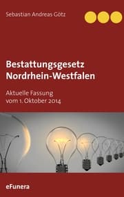 Cover von Bestattungsgesetz Nordrhein-Westfalen