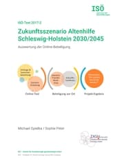 Cover von Zukunftsszenario Altenhilfe Schleswig-Holstein 2030/2045