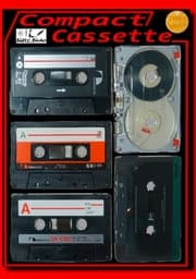 Cover von Compact Cassette - Meine Kassettensammlung - Sammelbuch/Notizbuch für Compact-Cassetten und MusiCassetten