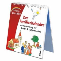 Cover von Der Familienkalender zur Vorbereitung auf Beichte & Erstkommunion